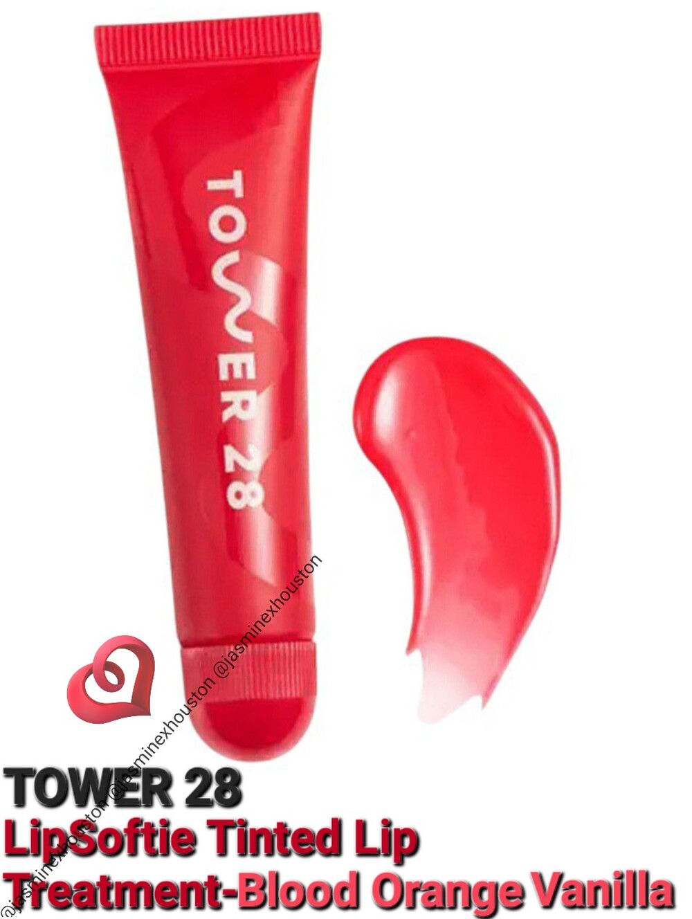 🎉2•$13/3•$18🎉 TOWER 28 LipSoftie Tinted Lip Treatment in Blood Orange Vanilla